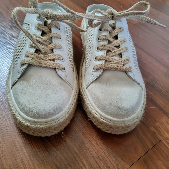 Dolce Vita Slide Sneaker Suede Espadrille Mule 7.5 - Picture 3 of 10